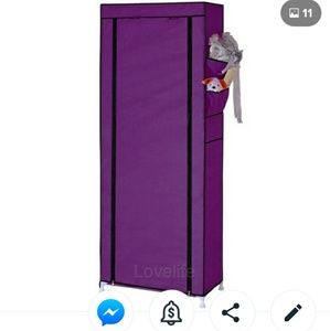 Purple Home 10 Layer 9 Grid Shoe Rack